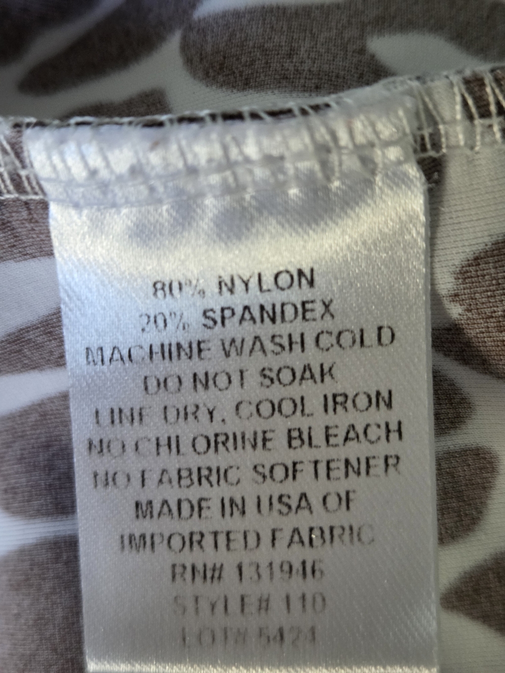 Jude Connally Black and White Leopard Print  Dress - Picture 5 of 5